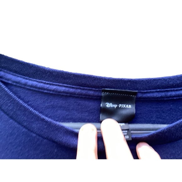 Disney Pixar Dug the Dog from Up Movie Squirrel T Shirt in Navy Size XL - Picture 3 of 6